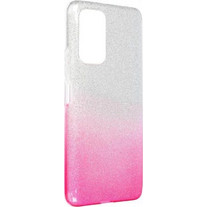 Θήκη κινητού Forcell Shining for Xiaomi Redmi Note 10 Pro / Redmi Note 10 Pro Max clear/pink