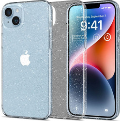 Spigen Liquid Back Cover Glitter Transparent (iPhone 14 Plus)