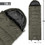 Pentagon Sentinel Sleeping Bag Μονό 2 Εποχών Πράσινο