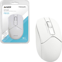 A4Tech Fstyler FB12S Ασύρματο Bluetooth Ποντίκι White