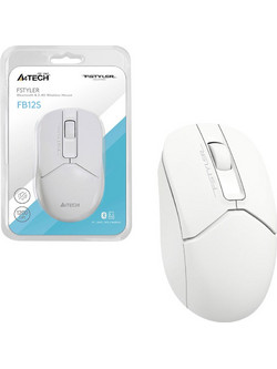 A4Tech Fstyler FB12S Ασύρματο Bluetooth Ποντίκι White