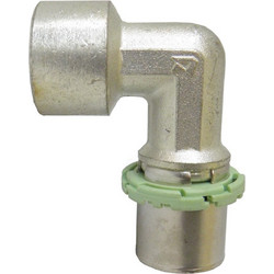 COMAP Γωνία COMAP Πρεσαριστή Αλουμινίου Θηλυκό 16 X 2 - Με Στήριγμα