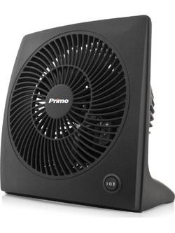 Primo 15727 Ανεμιστήρας Δαπέδου Box Fan 18cm 30W Μαύρος