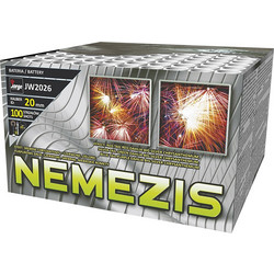 Πυροτεχνήματα 100 εναέριες βολές 20mm Nemezis