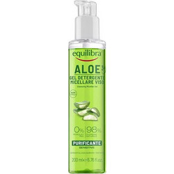 Equilibra Aloe Cleansing Micellar Ενυδατικό Gel Καθαρισμού Προσώπου 200ml