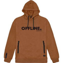 Double Ανδρικό Φούτερ Fleece με Κουκούλα & Τσέπες Ταμπά MTOP-81