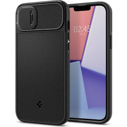 Spigen Optik Armor Mag Back Cover with MagSafe Black (iPhone 14)