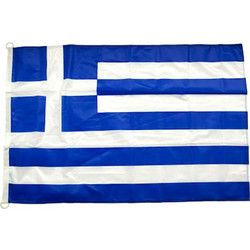 Σημαία Ελληνική Πολυεστερική Διάτρητη 90x135cm