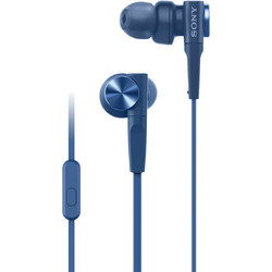 Sony MDR-XB55AP Handsfree In-Ear 3.5mm Blue