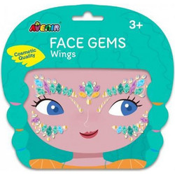 Avenir Avenir Face Gems Wings-Λαμπερά Πετράδια σε Σχήμα Φτερά για Πρόσωπο, Σώμα, Νύχια & Μαλλιά για Ηλίκίες 3+
