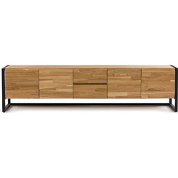 La Redoute Hiba Έπιπλο Τηλεόρασης Ξύλινο Μ42xΠ200xΥ50cm