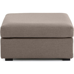 Ταμπουρέ με μελανζέ όψη και μους Bultex Μ78xΠ68xΥ43cm