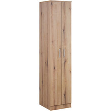 Matis Δίφυλλη Ντουλάπα Ρούχων Fortuna F1 Δρυς 52x50x222cm 304063