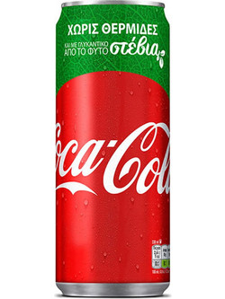 Coca Cola Stevia Κουτί 330ml