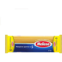 ΜΑΚΑΡΟΝΙΑ MELISSA ΤΡΥΠΗΤΑ Νο5 500gr
