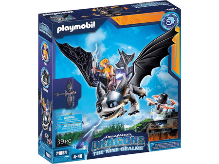 Playmobil Dragons The Nine Realms Thunder & Tom για 4-10 Ετών 71081