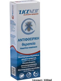 Health Plus Licener Anti-Lice Σαμπουάν για Ψείρες 100ml