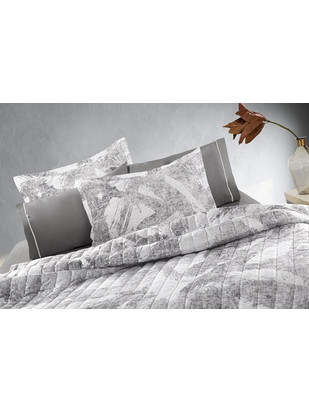 Guy Laroche Μαξιλαροθήκη Graffity Anthracite Ζεύγος 50 x 70 Oxford