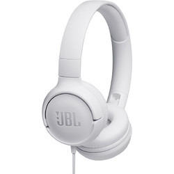 JBL Tune 500 Ενσύρματα Ακουστικά DJ On Ear Λευκά