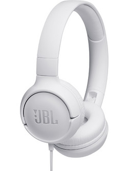 JBL Tune 500 Ενσύρματα Ακουστικά DJ On Ear Λευκά