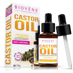 Biovene Βιολογικό Καστορέλαιο για Πρόσωπο Σώμα & Μαλλιά 30ml