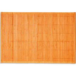 Σουπλά πορτοκαλί από bamboo 45 x 30 εκατ