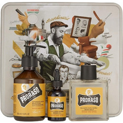Proraso Set Wood & Spice Shaving Gift Σετ Περιποίησης για Γένια