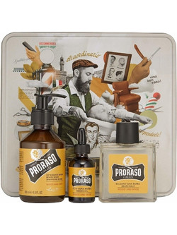 Proraso Set Wood & Spice Shaving Gift Σετ Περιποίησης για Γένια