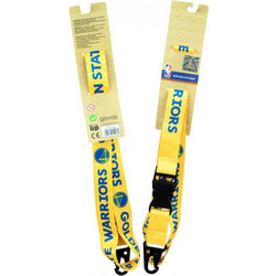 Μπρελόκ Back me up long lanyard NBA Golden State Wariors yellow-κίτρινο (558-51516)