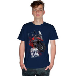 BORN TO RIDE V-STROME - DC (Κοντομάνικο Ανδρικό / Unisex) - French navy