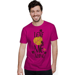 Leaf Me Alone (Κοντομάνικο Ανδρικό / Unisex) - Fuchsia