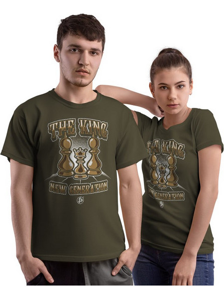 The King New Generation (Κοντομάνικο Ανδρικό / Unisex) - Army