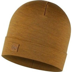 Buff Merino Heavyweight Beanie Solid Mustard