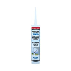 Isomat Domosil Σιλικόνη Γενικής Χρήσης, Λευκή, 280ml