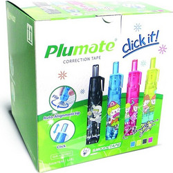 Διορθωτική Ταινία Plumate P-T Με Κουμπί 6mx5mm (030781)