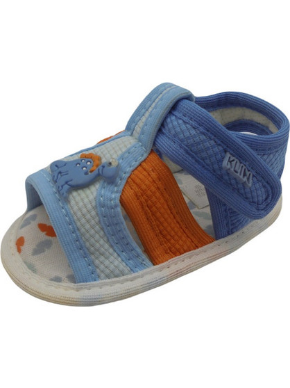 Βρεφικά Πέδιλα Αγκαλιάς Αγόρι L.Blue/Orange