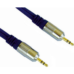 Cable 3.5mm male - 3.5mm male Μαύρο 1.5m (30277)