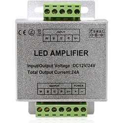 Ενισχυτής σήματος για ταινία LED RGB 12-24VDC 6A(Channel) 216W - CON-00301