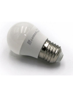 Λάμπα led σφαιρική E27 G45 O45mm 3W 230V ψυχρό φως 6200k 300lumen δέσμης 220 - 13-271230