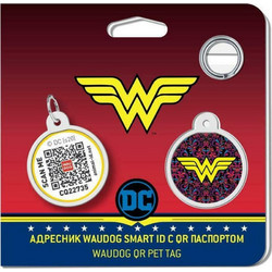WauDog Wonderwomen Ταυτότητα με QR Code 25mm