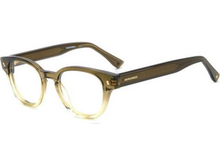 Dsquared2 DQ0057 OQY Σκελετός Γυαλιών Οράσεως Κοκάλινος Καφέ