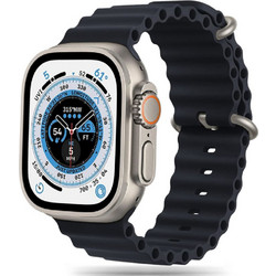 Tech-Protect IconBand Pro Λουράκι Σιλικόνης Black (Apple Watch 42 / 44 / 45 / 49mm)