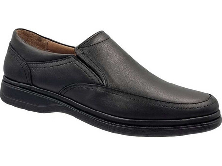 Pace Comfort 5894 Μαύρα Δερμάτινα Ανδρικά Παπούτσια
