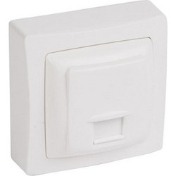 Πρίζα τηλεφώνου RJ11 εξωτερική Λευκό Oteo 086043 LEGRAND 086043