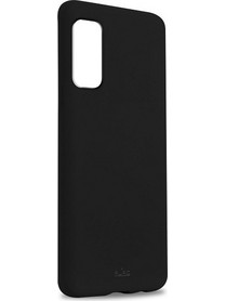 Puro 0.3 Icon Back Cover Black (Galaxy S20)