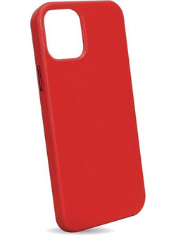 Puro Leather Back Cover Red (iPhone 13)