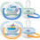 Philips Avent Ultra Air Happy Ανατομικές Ορθοδοντικές Πιπίλες Σιλικόνης 0-6m Mamma Μπλε 2τμχ