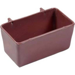 Ταΐστρα Εσωτερική Πτηνών Large 15x6x5cm - Καφέ
