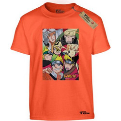 Takeposition Anime Naruto Collage Παιδικό T-Shirt Κοντομάνικο Πορτοκαλί 806-1324-19