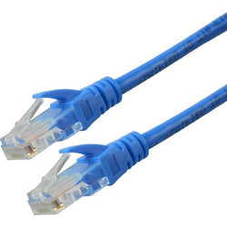 ATC U/UTP Cat.6 Καλώδιο Δικτύου Ethernet 1m Blue